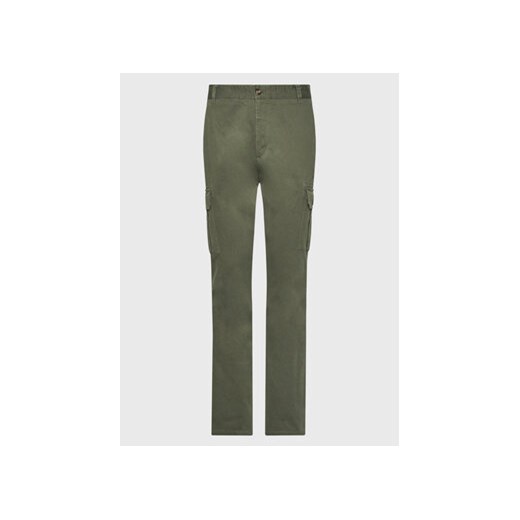 Ecoalf Spodnie materiałowe Gork GAPAGORKA2670MW22 Zielony Regular Fit ze sklepu MODIVO w kategorii Spodnie męskie - zdjęcie 168658178