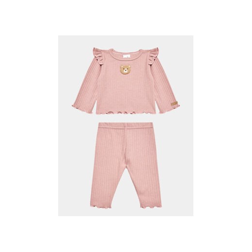 Jamiks Komplet bluzka i spodnie Harolin JZG442 Różowy Regular Fit ze sklepu MODIVO w kategorii Komplety niemowlęce - zdjęcie 168658259