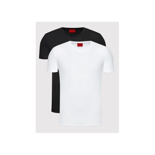 Hugo Komplet 2 t-shirtów 50325417 Czarny Slim Fit ze sklepu MODIVO w kategorii T-shirty męskie - zdjęcie 168659218