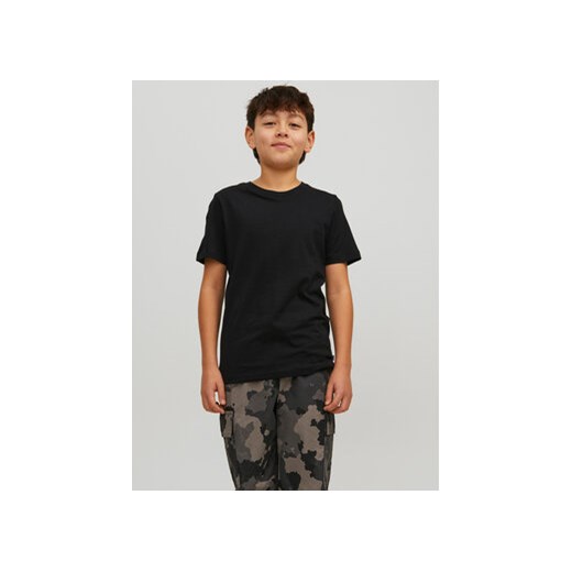 Jack&Jones Junior T-Shirt Basic Tee Czarny Regular Fit ze sklepu MODIVO w kategorii T-shirty chłopięce - zdjęcie 168660119