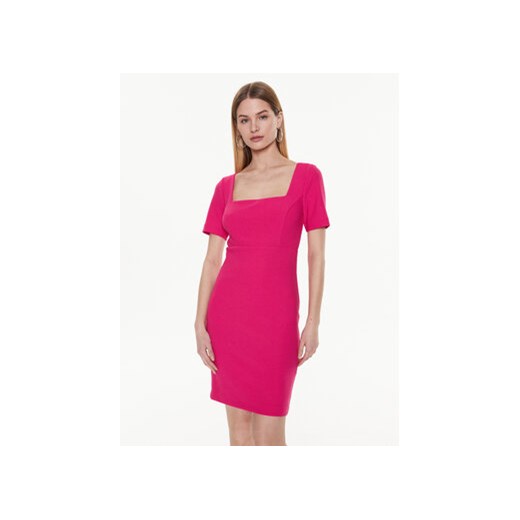 Marciano Guess Sukienka koktajlowa 3GGK99 6869Z Różowy Regular Fit ze sklepu MODIVO w kategorii Sukienki - zdjęcie 168660838