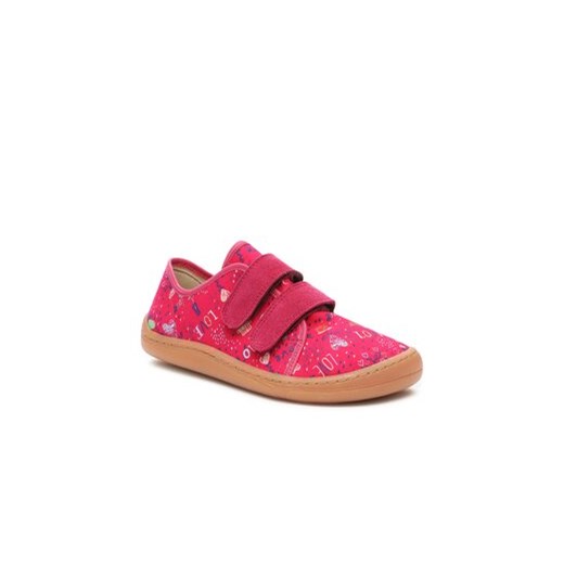 Froddo Sneakersy Barefoot Canvas G1700358-5 D Różowy Froddo 34 okazja MODIVO