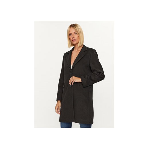 Rinascimento Płaszcz przejściowy CFC0115128003 Czarny Regular Fit ze sklepu MODIVO w kategorii Płaszcze damskie - zdjęcie 168661025