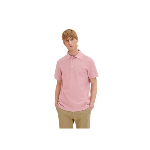 Tom Tailor Polo 1035564 Różowy Regular Fit ze sklepu MODIVO w kategorii T-shirty męskie - zdjęcie 168661196