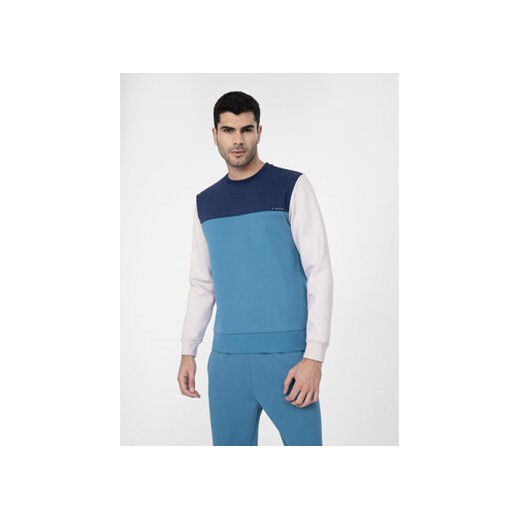4F Bluza 4FSS23TSWSM226 Niebieski Regular Fit S MODIVO