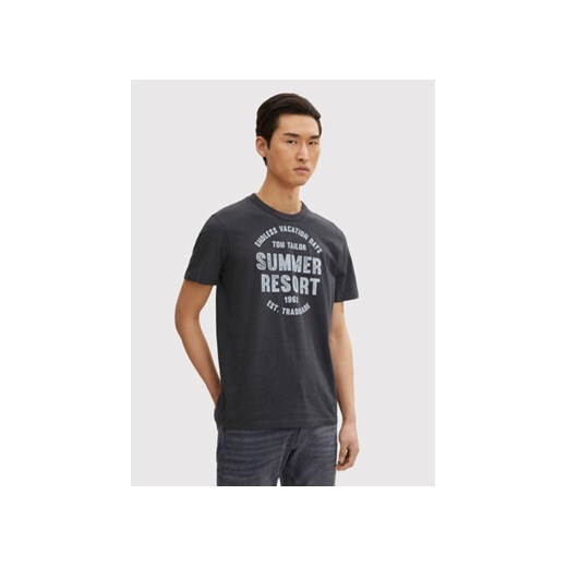 Tom Tailor T-Shirt 1031812 Szary Regular Fit ze sklepu MODIVO w kategorii T-shirty męskie - zdjęcie 168662439