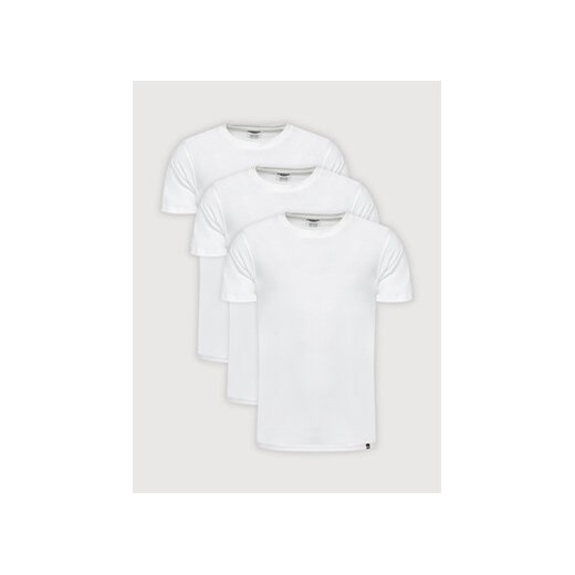 Dickies Komplet 3 t-shirtów Tsht Pk DK621091WHX Biały Regular Fit Dickies M wyprzedaż MODIVO