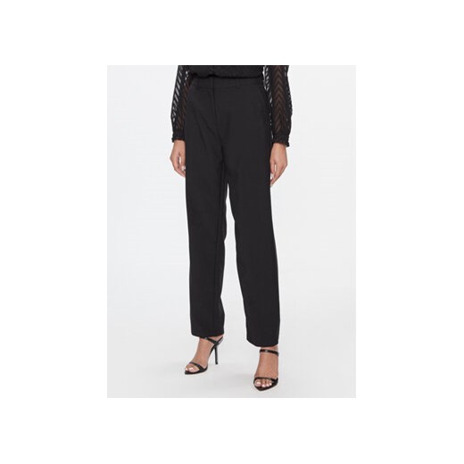 Vero Moda Spodnie materiałowe 10293210 Czarny Straight Fit ze sklepu MODIVO w kategorii Spodnie damskie - zdjęcie 168662505