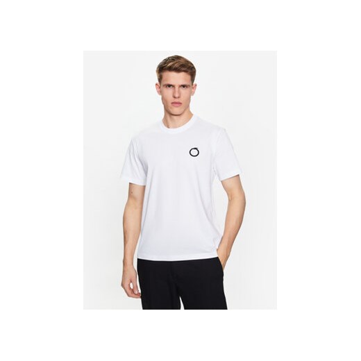 Trussardi T-Shirt 52T00723 Biały Regular Fit ze sklepu MODIVO w kategorii T-shirty męskie - zdjęcie 168662565
