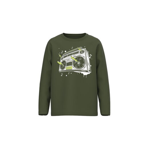 NAME IT Bluzka 13218786 Zielony Loose Fit ze sklepu MODIVO w kategorii T-shirty chłopięce - zdjęcie 168662637