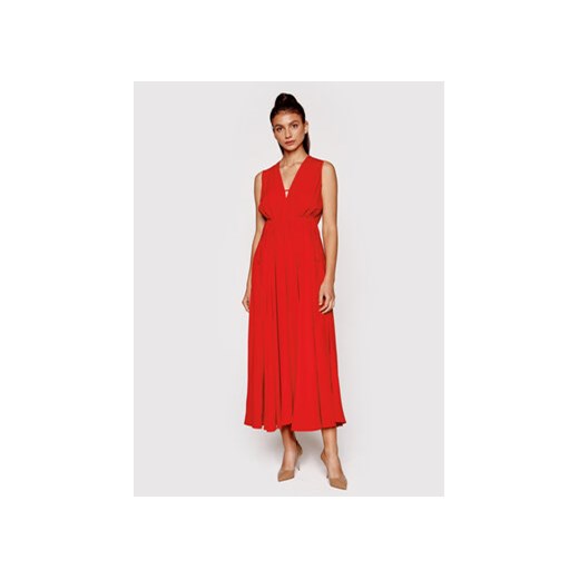 N°21 Sukienka koktajlowa 22I N2M0 H141 5111 Czerwony Regular Fit ze sklepu MODIVO w kategorii Sukienki - zdjęcie 168663028