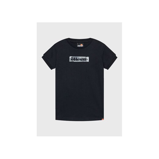 Ellesse T-Shirt Key S3Q17008 Czarny Regular Fit ze sklepu MODIVO w kategorii T-shirty chłopięce - zdjęcie 168663288