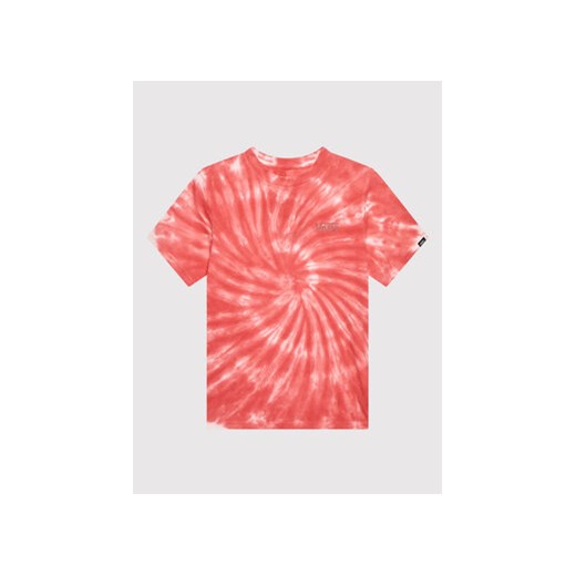 Vans T-Shirt Burst Tie Dye VN0A7TU9 Różowy Classic Fit ze sklepu MODIVO w kategorii T-shirty chłopięce - zdjęcie 168663437