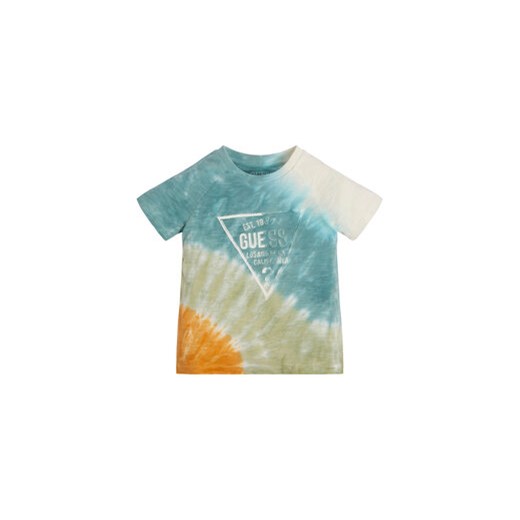 Guess T-Shirt N3GI14 K6XN1 Kolorowy Regular Fit ze sklepu MODIVO w kategorii T-shirty chłopięce - zdjęcie 168663538