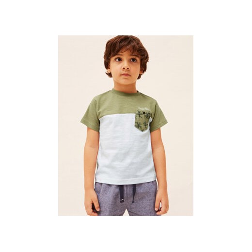 Mayoral T-Shirt 3006 Zielony Regular Fit ze sklepu MODIVO w kategorii T-shirty chłopięce - zdjęcie 168663825