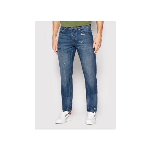 United Colors Of Benetton Jeansy 4AW757B88 Niebieski Regular Fit United Colors Of Benetton 31 MODIVO