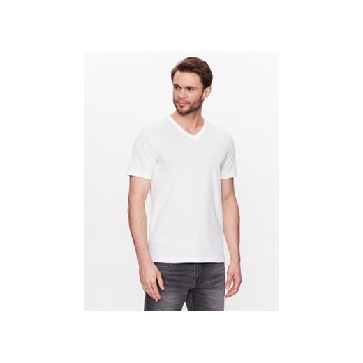 Volcano T-Shirt Slit M02370-S23 Biały Regular Fit ze sklepu MODIVO w kategorii T-shirty męskie - zdjęcie 168664495