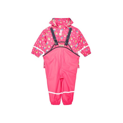 Playshoes Komplet przeciwdeszczowy 408692 M Różowy Regular Fit ze sklepu MODIVO w kategorii Komplety niemowlęce - zdjęcie 168665069