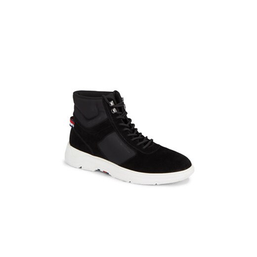 Tommy Hilfiger Sneakersy FM0FM04596 Czarny Tommy Hilfiger 45 MODIVO promocja