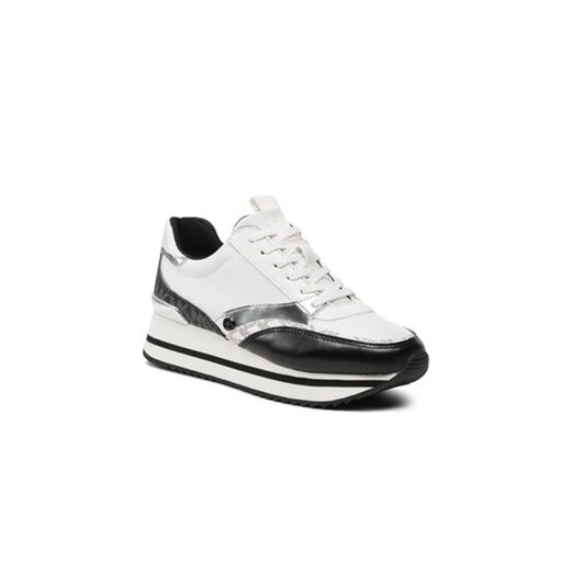 MICHAEL Michael Kors Sneakersy Mariah Trainer 43R3MRFSAD Biały ze sklepu MODIVO w kategorii Buty sportowe damskie - zdjęcie 168665739