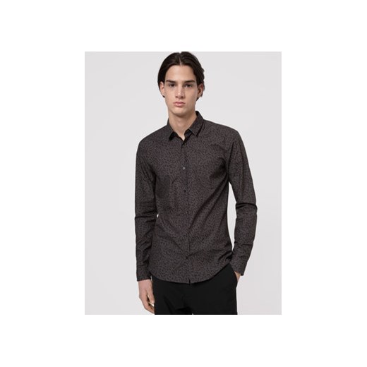 Hugo Koszula Ero3-W 50449762 Czarny Extra Slim Fit ze sklepu MODIVO w kategorii Koszule męskie - zdjęcie 168665899