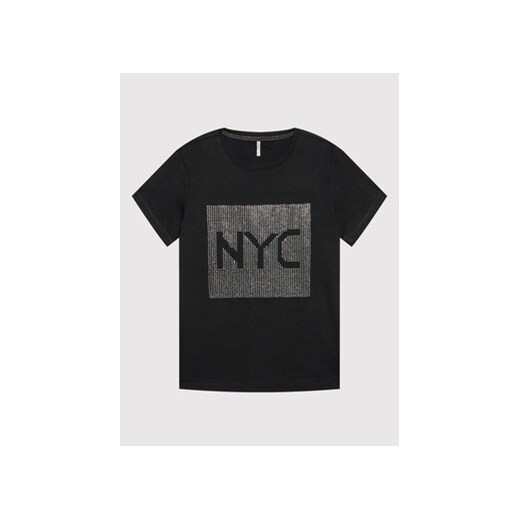 Kids ONLY T-Shirt Perla 15267012 Czarny Regular Fit ze sklepu MODIVO w kategorii T-shirty chłopięce - zdjęcie 168666239