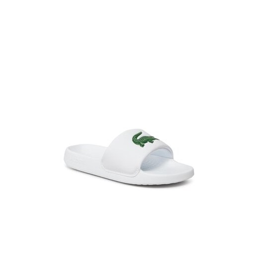 Lacoste Klapki Serve Slide 1.0 123 1 Cuj 745CUJ0012-082 Biały Lacoste 38 MODIVO
