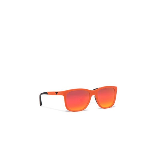 Emporio Armani Okulary przeciwsłoneczne 0EA4184 59326Q Pomarańczowy ze sklepu MODIVO w kategorii Okulary przeciwsłoneczne dziecięce - zdjęcie 168666969