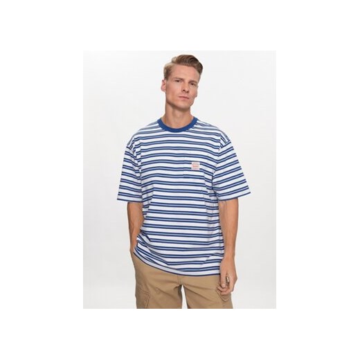 Levi's® T-Shirt Workwear A5850-0002 Niebieski Loose Fit ze sklepu MODIVO w kategorii T-shirty męskie - zdjęcie 168667067