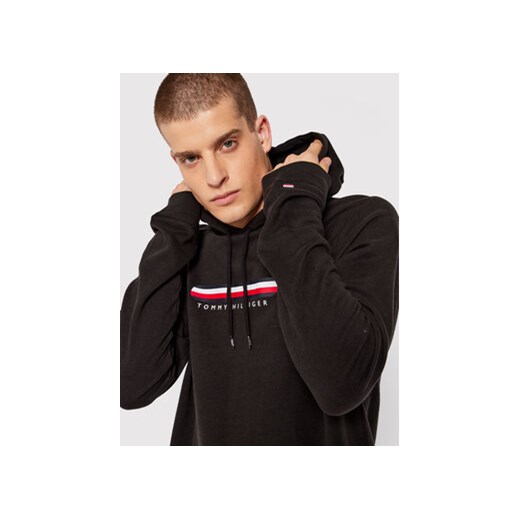 Tommy Hilfiger Bluza Oh Hoodie UM0UM02385 Czarny Regular Fit Tommy Hilfiger M promocja MODIVO