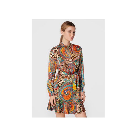 Marciano Guess Sukienka koszulowa 2BGK59 7099Z Kolorowy Regular Fit ze sklepu MODIVO w kategorii Sukienki - zdjęcie 168667589