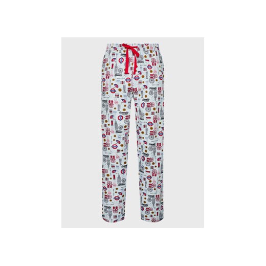 Cyberjammies Spodnie piżamowe Windsor 6754 Szary Regular Fit ze sklepu MODIVO w kategorii Piżamy męskie - zdjęcie 168668137