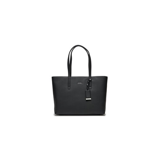 Calvin Klein Torebka Ck Must Shopper Md K60K610736 Czarny ze sklepu MODIVO w kategorii Torby Shopper bag - zdjęcie 168668338