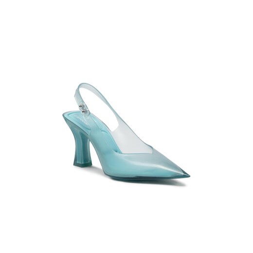 Melissa Sandały Slingback Heel + Larroude 33606 Niebieski Melissa 38 okazyjna cena MODIVO