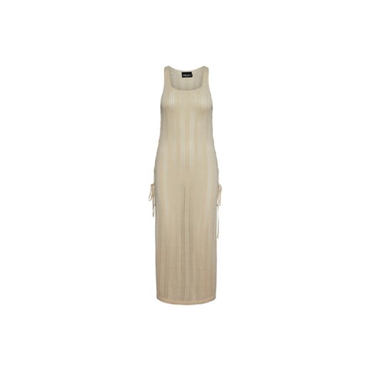 Pieces Sukienka dzianinowa 17134805 Biały Bodycon Fit ze sklepu MODIVO w kategorii Sukienki - zdjęcie 168668546
