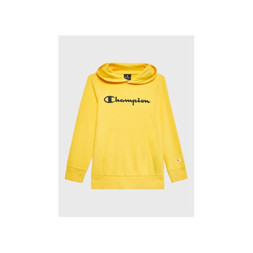 Champion Bluza 306277 Żółty Regular Fit ze sklepu MODIVO w kategorii Bluzy chłopięce - zdjęcie 168669105