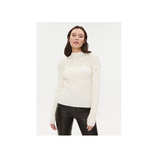 Marciano Guess Sweter 3BGR11 5765Z Beżowy Regular Fit ze sklepu MODIVO w kategorii Swetry damskie - zdjęcie 168669657