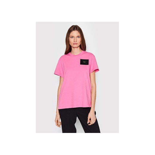 N°21 T-Shirt 22I N2M0 F011 4203 Różowy Regular Fit ze sklepu MODIVO w kategorii Bluzki damskie - zdjęcie 168669739