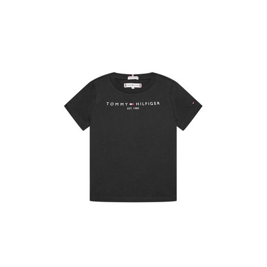 Tommy Hilfiger T-Shirt Essential KS0KS00210 Czarny Regular Fit ze sklepu MODIVO w kategorii T-shirty chłopięce - zdjęcie 168669809