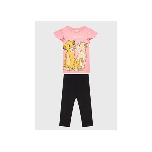 OVS Komplet t-shirt i spodenki 1764515 Różowy Regular Fit ze sklepu MODIVO w kategorii Komplety dziewczęce - zdjęcie 168669878