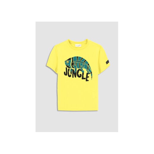 Coccodrillo T-Shirt WC3143202JBK Żółty Regular Fit ze sklepu MODIVO w kategorii T-shirty chłopięce - zdjęcie 168669908