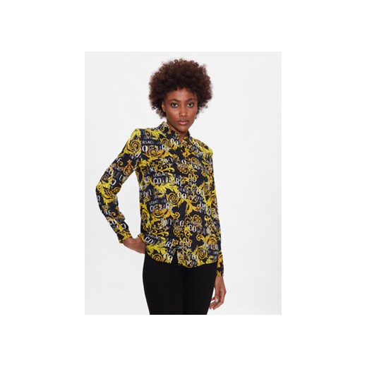 Versace Jeans Couture Koszula 74HAL201 Czarny Regular Fit 42 MODIVO
