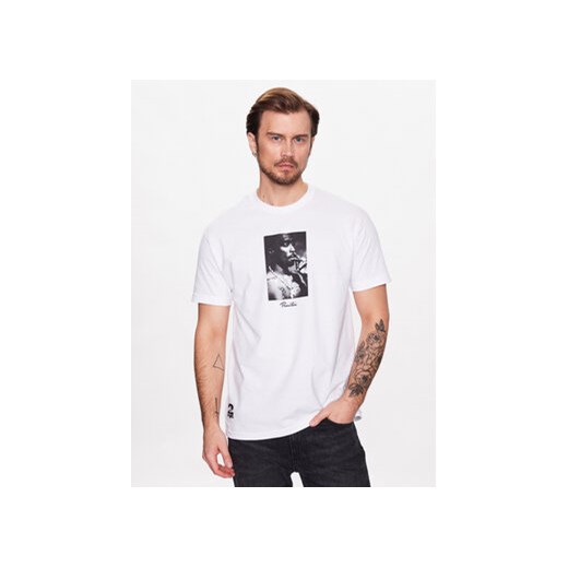 Primitive T-Shirt 2Pac P14377 Biały Regular Fit ze sklepu MODIVO w kategorii T-shirty męskie - zdjęcie 168670645