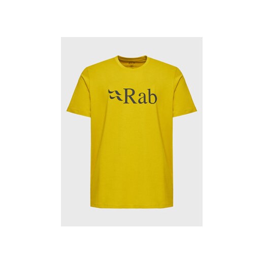 Rab T-Shirt Stance Logo QCB-08-SU Pomarańczowy Regular Fit ze sklepu MODIVO w kategorii T-shirty męskie - zdjęcie 168670859