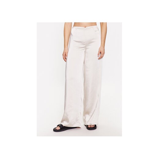 ONLY Spodnie materiałowe 15291586 Szary Wide Leg ze sklepu MODIVO w kategorii Spodnie damskie - zdjęcie 168670925
