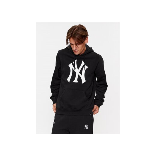 47 Brand Bluza New York Yankees BB017PEMIBR544112JK Czarny Regular Fit ze sklepu MODIVO w kategorii Bluzy męskie - zdjęcie 168671067