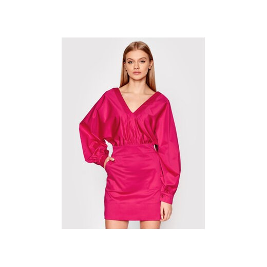 Silvian Heach Sukienka codzienna Impidin PGP22426VE Różowy Regular Fit ze sklepu MODIVO w kategorii Sukienki - zdjęcie 168671118