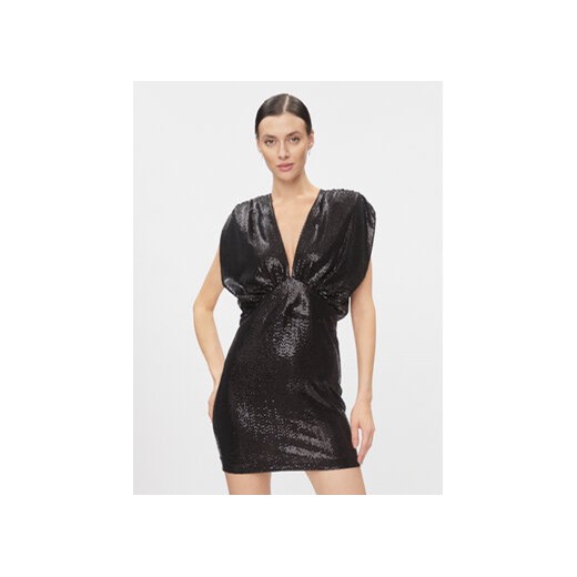 Rinascimento Sukienka koktajlowa CFC0116365003 Czarny Regular Fit ze sklepu MODIVO w kategorii Sukienki - zdjęcie 168671129