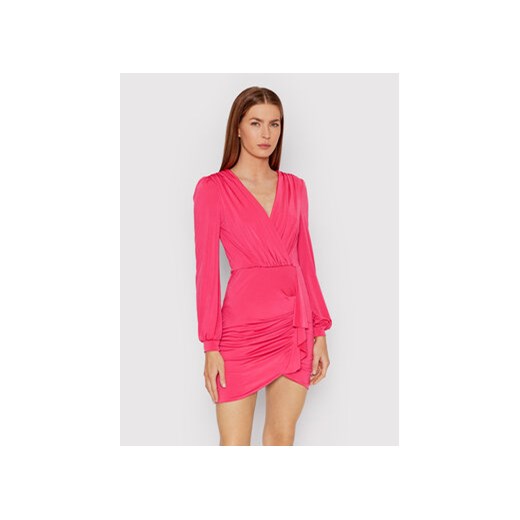 Rinascimento Sukienka koktajlowa CFC0107346003 Różowy Slim Fit Rinascimento M MODIVO