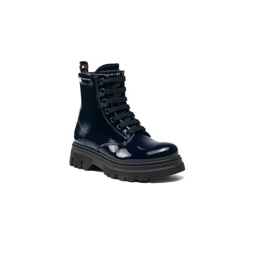 Tommy Hilfiger Kozaki T4A5-33040-0775 M Niebieski Tommy Hilfiger 31 wyprzedaż MODIVO